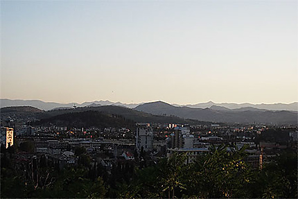Montagnes autour de Podgorica