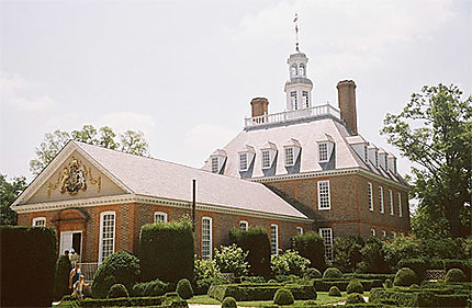 Le palais du gouverneur de la Virginie
