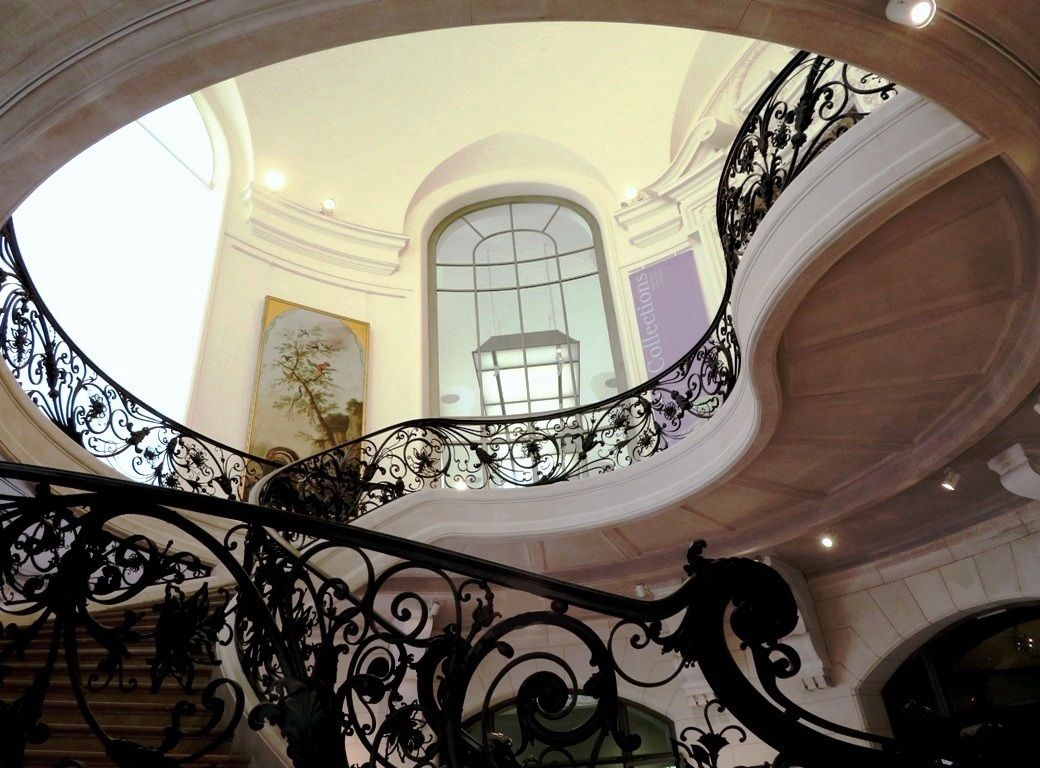 L'escalier intérieur du Petit Palais