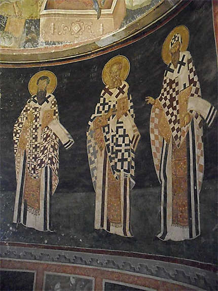 Fresque des saints