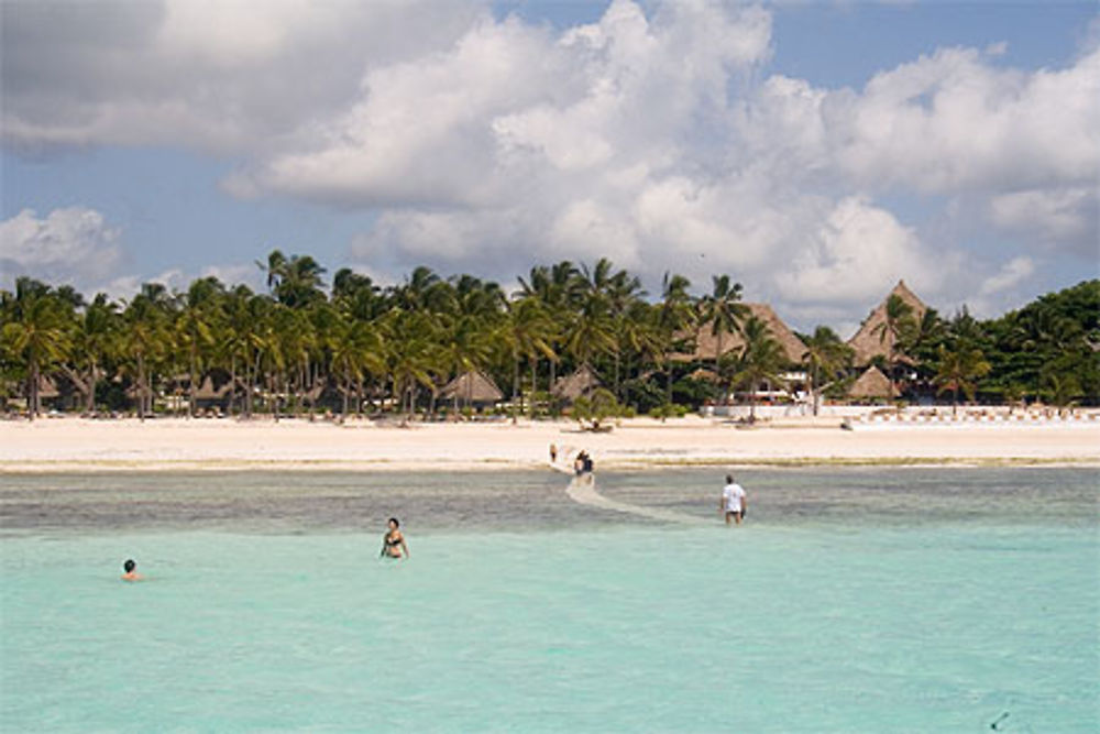 Pingwe, la plage vue par l'indian Ocean