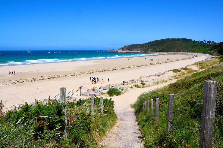Sables-d’Or-les-Pins, l’une des plus belles plages de Bretagne