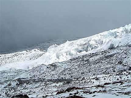 Le glacier du Cotopaxi