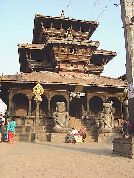 Centre de Bhaktapur avant le séisme