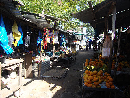 Le marché d'Inhambane