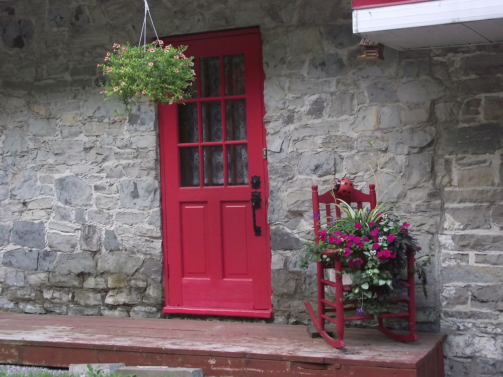 Décor fantastique à Château-Richer