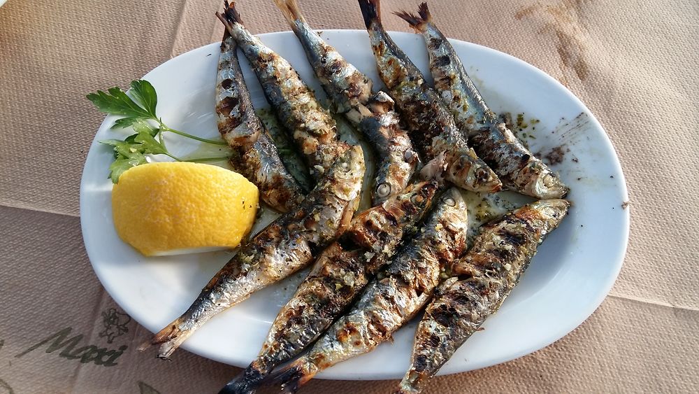 Sardines grillées