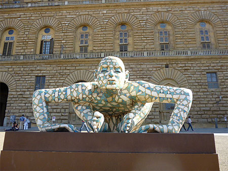 Devant le Palazzo Pitti Devant le Palazzo Pitti