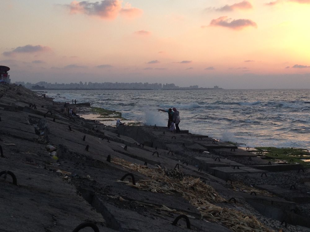 Les amoureux de la Corniche