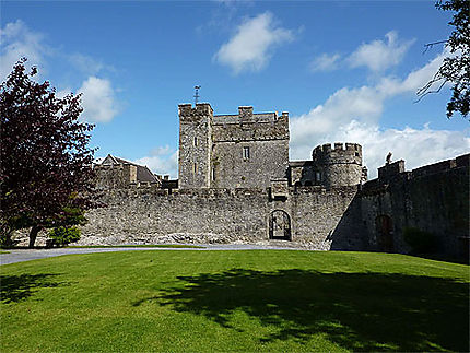 Inside the Cahir castle