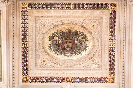 Mosaïque de la loggia de l'Opéra