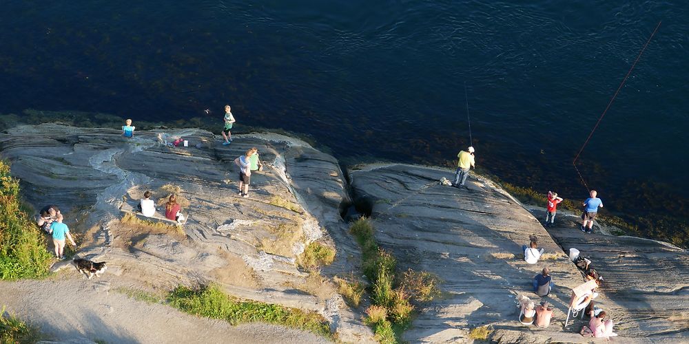 Pêche dans Le Maelström