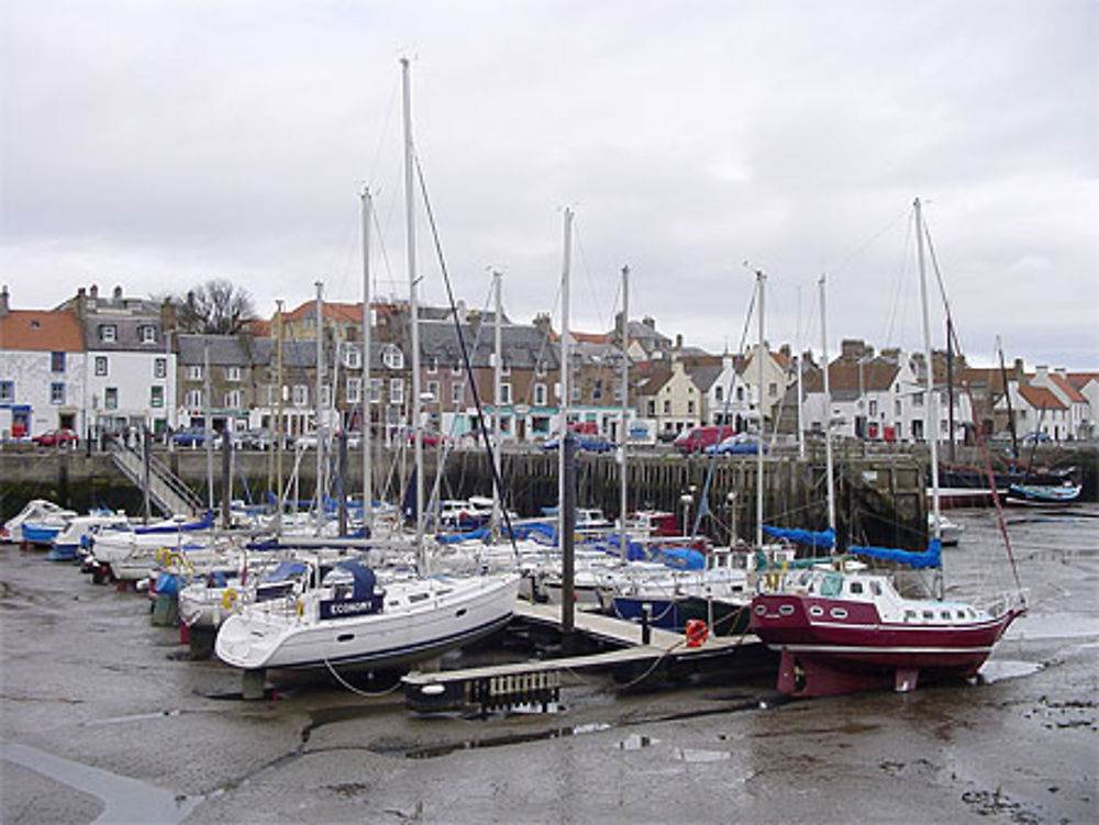 Marée basse à Anstruther