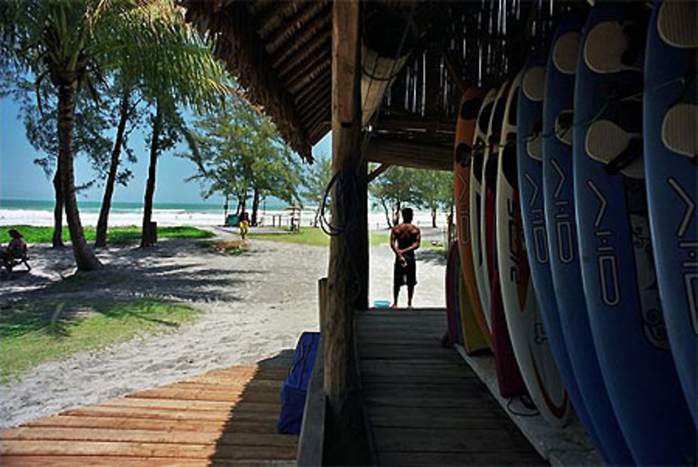 La baie des Gallions &quot; ambiance surf &quot;