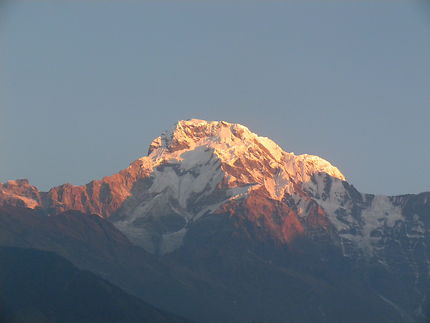 Lever de soleil sur l'Annapurna