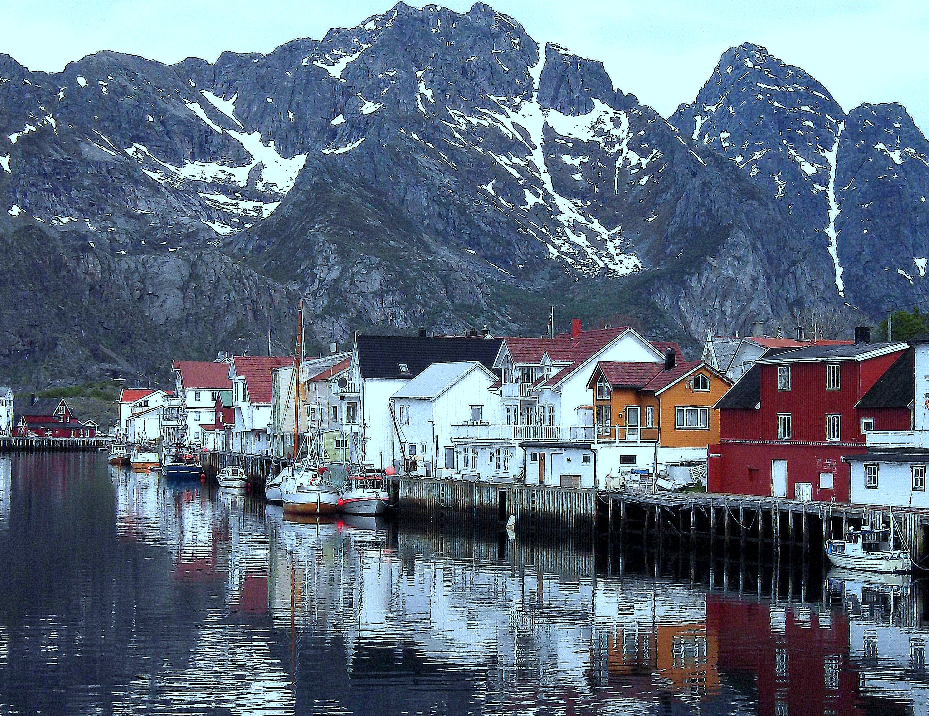 Les Iles Lofoten, Île d'Austvågøy, Norvège Les Iles Lofoten, Île d'Austvågøy, Norvège