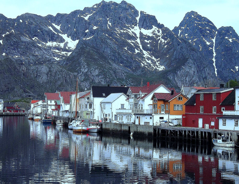 Les Iles Lofoten, Île d'Austvågøy, Norvège