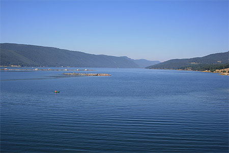 Le lac de Dospat Le lac de Dospat