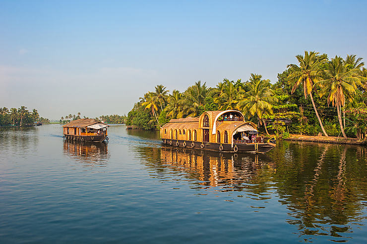 Backwaters du Kerala (Inde)