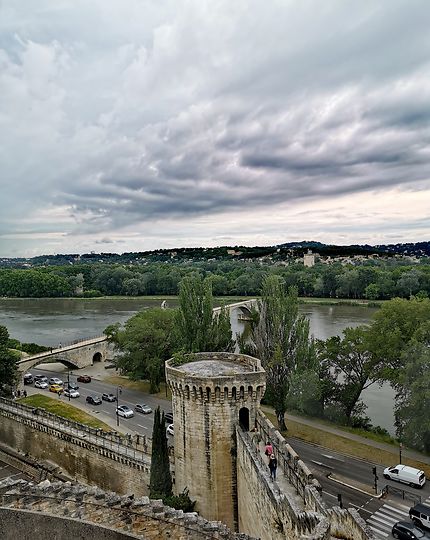 Vue sur le Rhône 