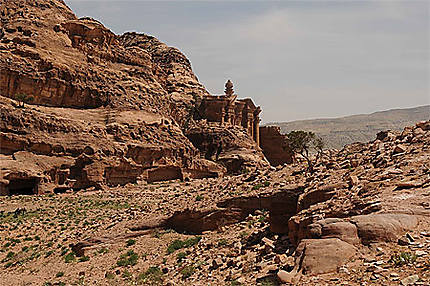 Vue sur le Deir