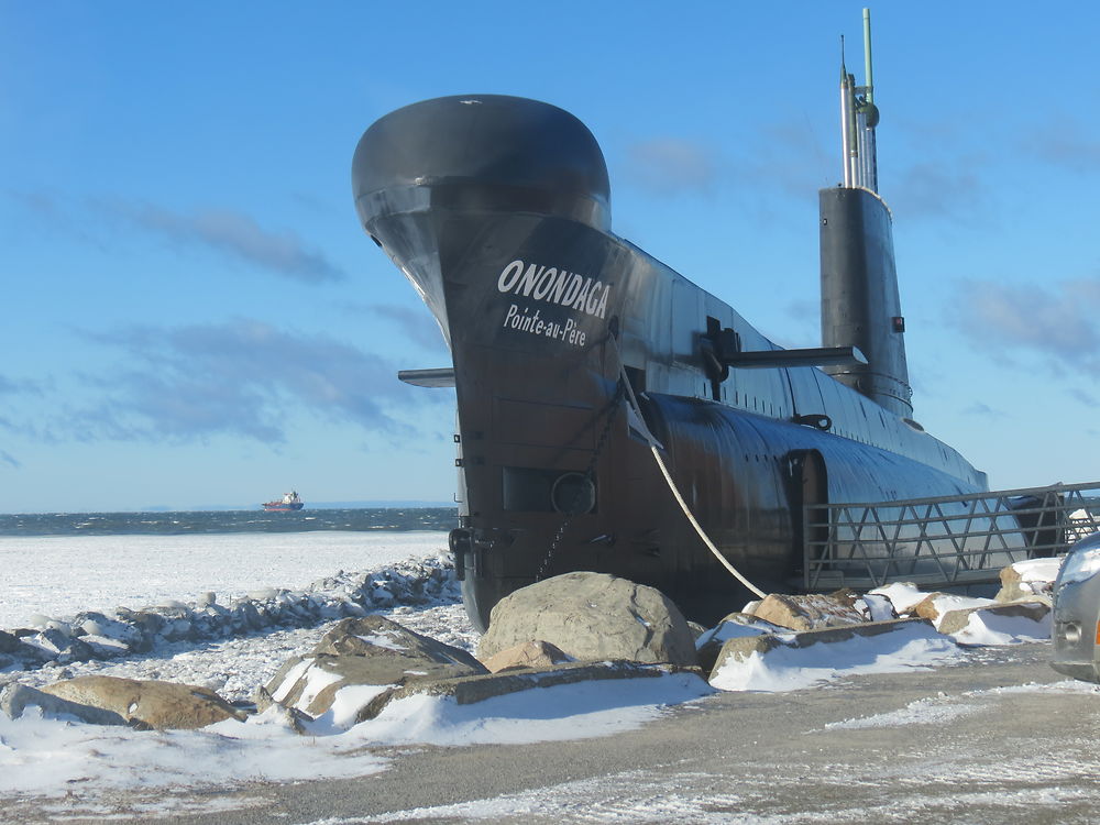 Sous-Marin Onondaga à Pointe au Père