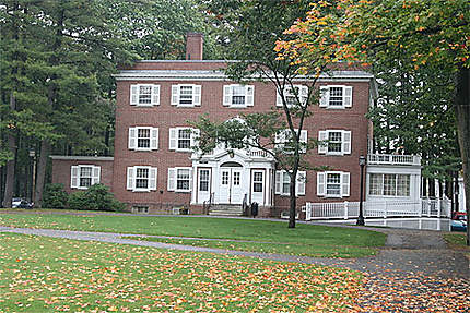 Bowdoin College durant l'automne