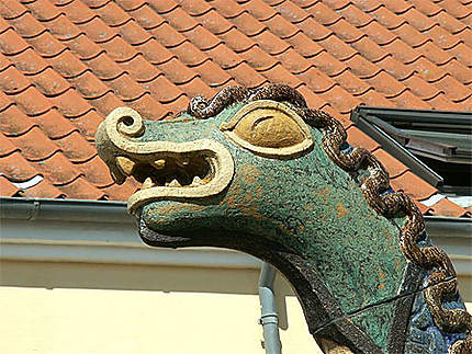 Fåborg -  tête de dragon de bâteau viking