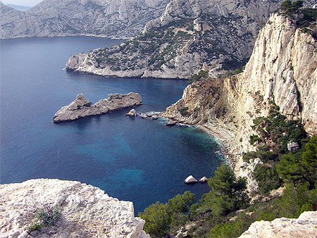 Calanque de la Pierre Tombée