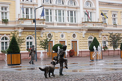 Place de la mairie de Szolnok