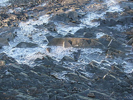 Rivière Rimouski gelée