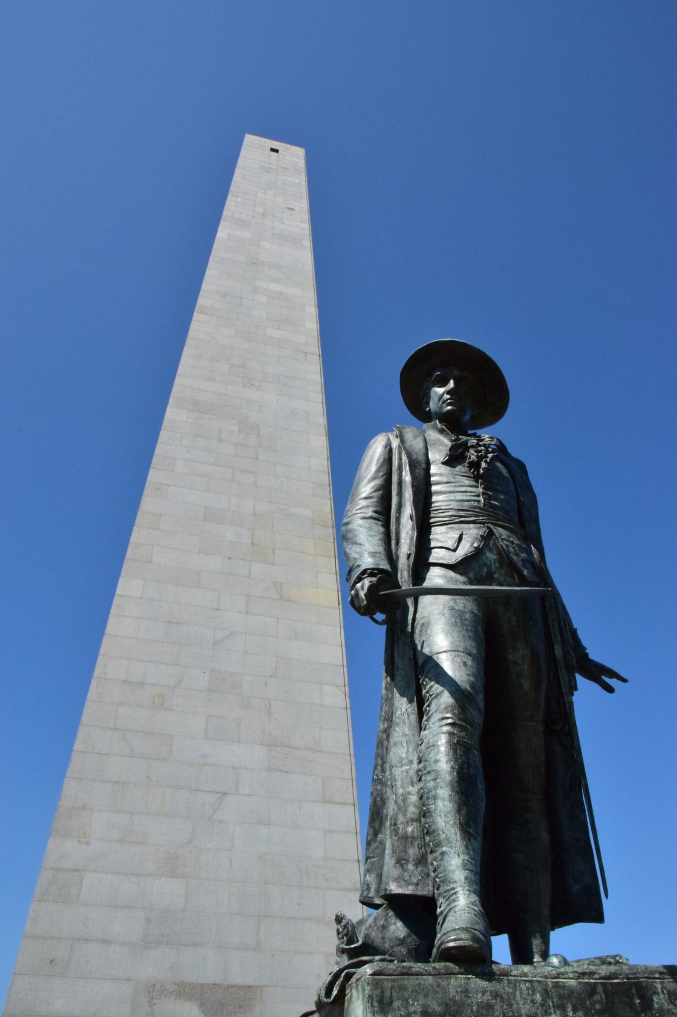 Bunker Hill Monument - colonel William Prescott