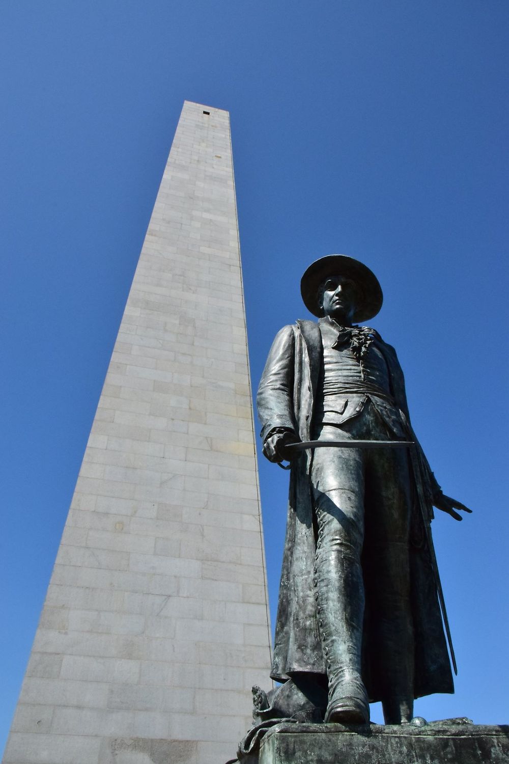 Bunker Hill Monument - colonel William Prescott