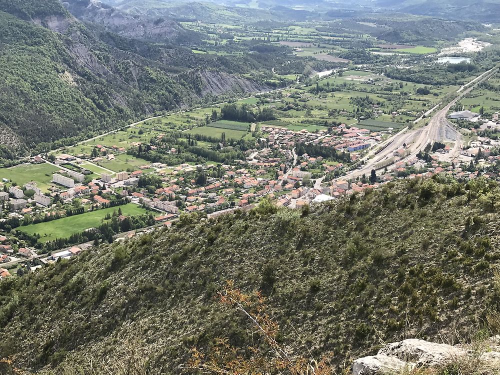 Veynes vu du Champerus 