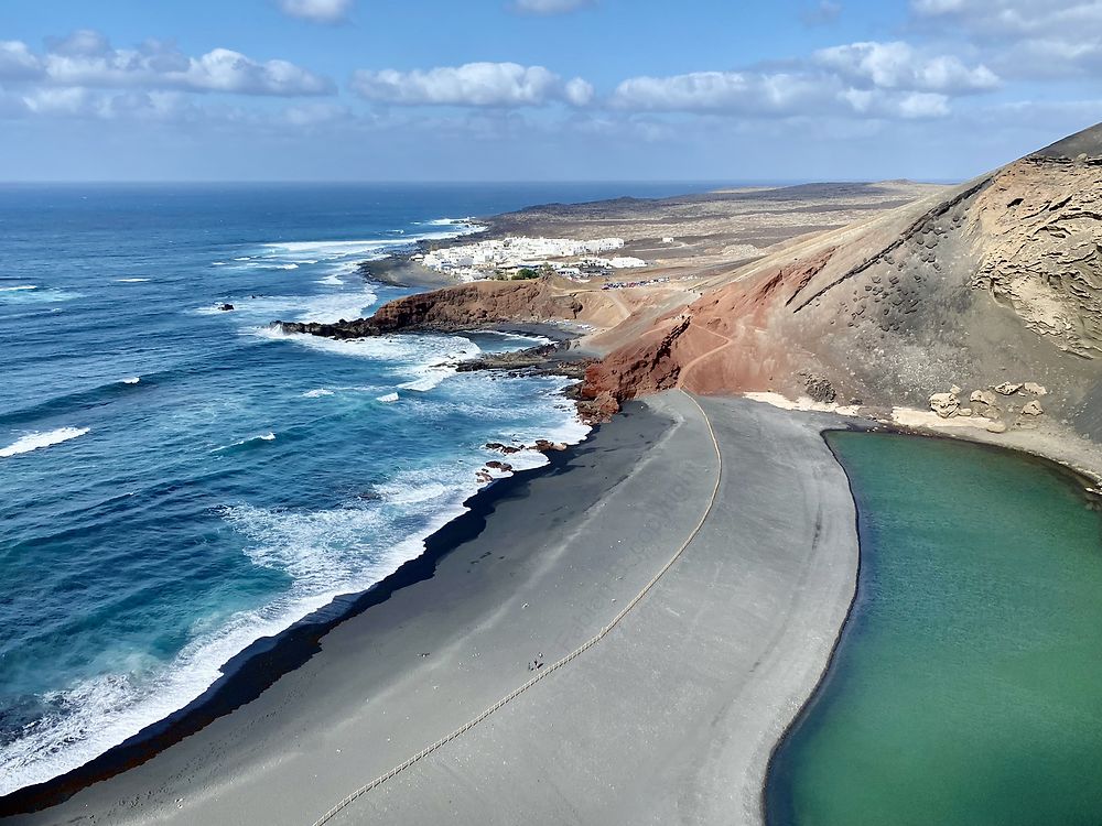 Lago verde - Lanzarote