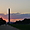 Monument Washington au coucher du soleil