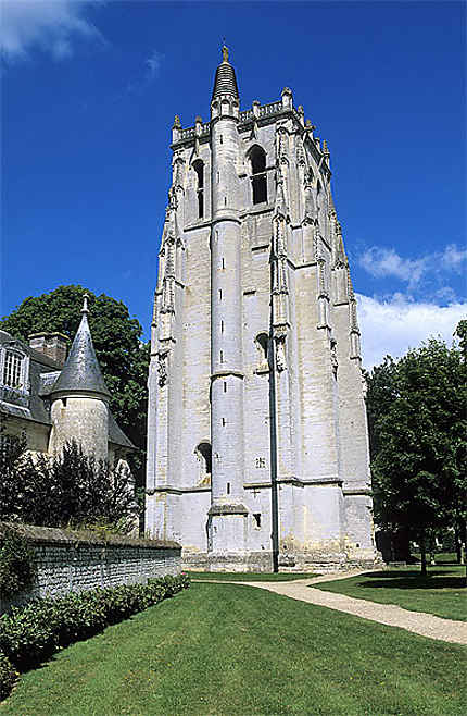Tour St-Nicolas, abbaye du Bec, Le Bec Hellouin