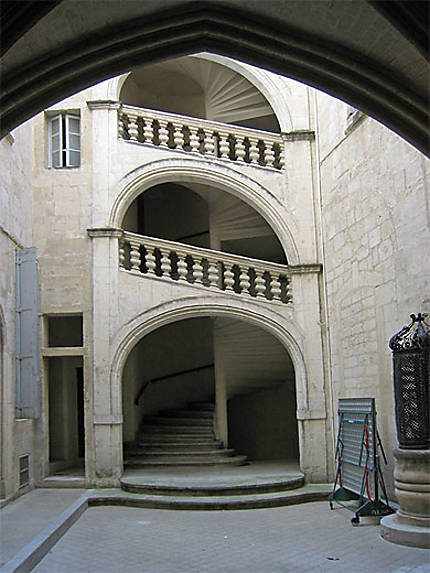 Montpellier, centre ville, l'Ecusson
