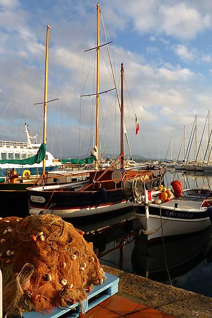 Le port de Sanary février 2013