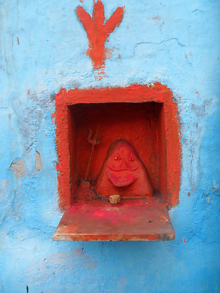 Ganesh dans le mur