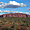 Uluru sous les nuages