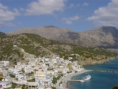 Vue de Diafani Vue de Diafani