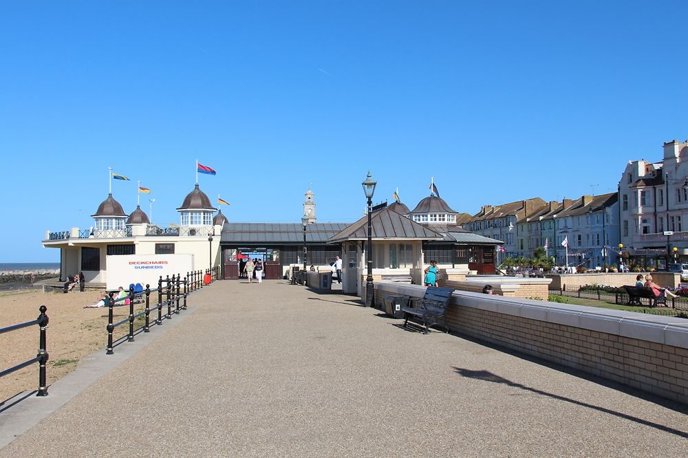 Balade le long de la mer à Herne Bay