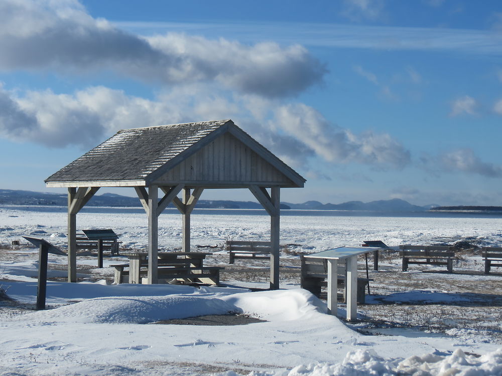 Paysage à Pointe au Père