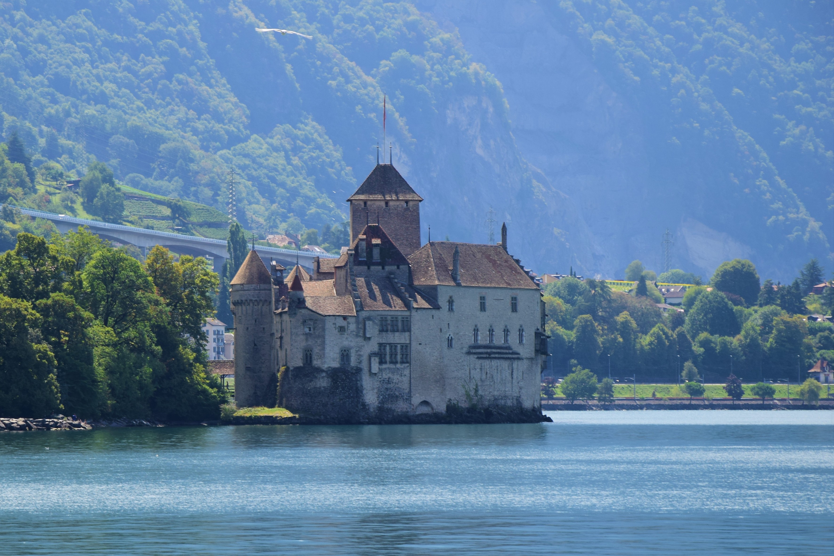 Le château de Chillon Le château de Chillon