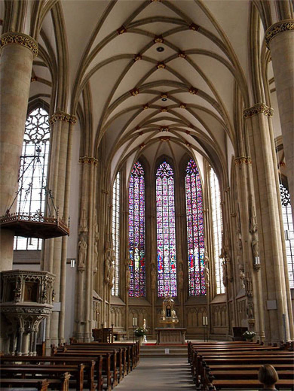 Intérieur de l'église Saint-Lambert