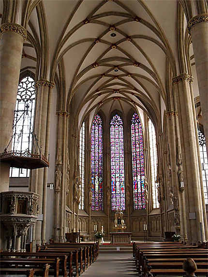 Intérieur de l'église Saint-Lambert