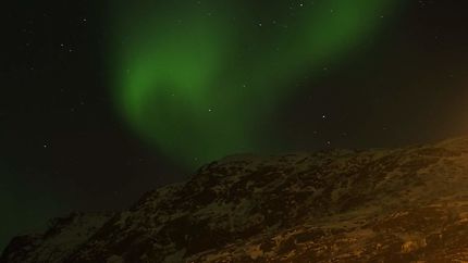 Aurore près de Tromso 