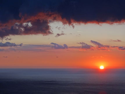 Coucher de soleil à Capri