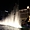 Jeux de lumière et fontaine au Bellagio